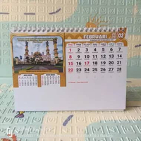 Kalender Meja Standar 2026 Masjid