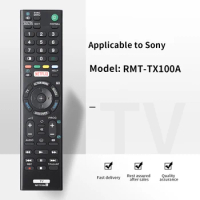 ZF applies to RMT-TX100A New Remote Control for Sony Smart TV KDL-43W800C KDL-43W800D KD-49X8500C KD-49X8300C KDL-50W800D KDL-55