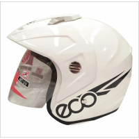 Helm Half Face GP ECO Solid White