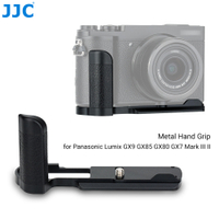 (Trong kho) JJC DMW-HGR2 kim loại tay Grip máy ảnh Grip Tripod nhanh chóng phát hành L tấm khung cho Panasonic Lumix gx9 gx85 gx80 GX7 Mark III **