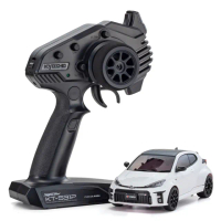 【KYOSHO】贈陀螺儀+車燈組-32360PW RWD MR-04 全套組Toyota GR YARIS 珍珠白(MINI-Z 遙控車)