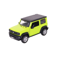【KIDMATE】1:26合金車 Suzuki Jimny 2018綠(正版授權 迴力車模型玩具車 越野車)