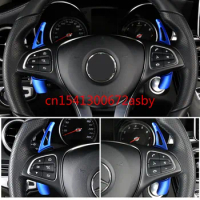 2 pcs For Mercedes-Benz New C-Class New E-Class C200L GLC260 Steering wheel shift paddle lengthened car interior accessories