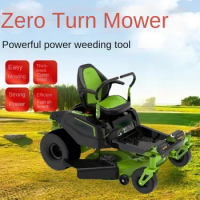 Electric zero turn lawn mower lithium battery mounted bike riding mower zero turn mower