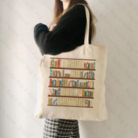 I Have No Shelf Control Pattern Tote Bag Book Lovers Gift for Book Lover Gift for Teachers Readers' Tote Library Tote