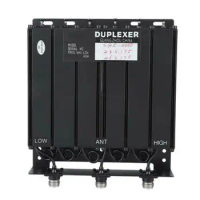 50W UHF 380-520Mhz 6 Cavity Duplexer N Connector FREE tune radio Repeater