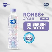 Air Mineral RON88 ALKALINE 400ML ISI 24 Botol (Kurir Instan)