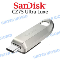 【中壢-水世界】Sandisk CZ75 Ultra Luxe 512G 1TB 隨身碟 Type-C 公司貨【中壢-水世界】