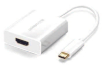 绿联 UG40273 40273 TYPE-C 轉 HDMI F 轉接器 WH