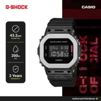 G-Shock Jam Tangan Digital Pria GM-5600BM-1DR Original Black Resin Strap