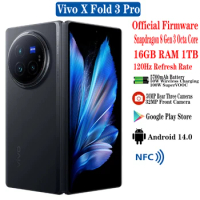 Vivo X Fold 3 Pro Foldable 5G Mobile Phone 5700mAh Big Battery 100W Wired 50W Wireless 8.03" 2K+E7 Screen 50MP Rear Three Camera