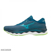 MIZUNO WAVE SKY 5 男 跑步鞋 藍綠-J1GC210226