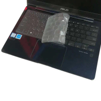 【Ezstick】ASUS ZenBook 13 UX331 UAL 奈米銀抗菌TPU 鍵盤保護膜(鍵盤膜)