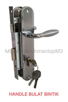 KUNCI PINTU RUMAH BESAR / KUNCI BESAR / HANDLE KUNCI PINTU bulat bintik