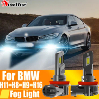 2x H11 H8 Led Fog Lights Headlight Canbus H16 H9 Car Bulb 6000K White Diode Driving Running Lamp 12v 55w For BMW F36 F07 F48 F39