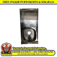 86 CM X 43.4 CM X 13 CM / ROYAL SB35 Bak Cuci Piring Washbak 1 Lubang + Acc Set