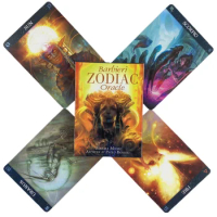 Barbieri Zodiac Oracle Cards A 26 English Fate Divination Deck Borad Games