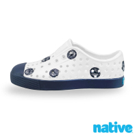 【Native Shoes】大童鞋 JEFFERSON KIDS(點點風暴 亮白X海藍)