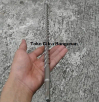 Mata Bor 10 mm Panjang 260 cm SDS Plus Drill Bit Pelubang Beton Tembok