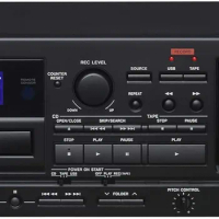 2024 new CD-A580 Rackmount Cassette/CD/USB MP3 Player Recorder Combo American spot