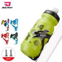 Bolany Bicycle Water Bottle Cage Water Bottle Holder Aluminum Alloy Colorful Lightweight Mountain Road Bike Cycling Equipment36g