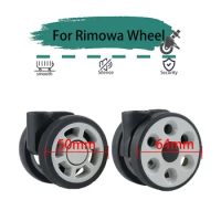 For Rimowa Universal Wheel Replacement Password Box Silent Shock Absorbing Wheel Travel Accessories Pull rod box pulley Wheel