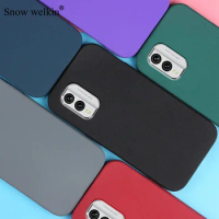 For Nokia X30 Sand Matte Soft Silicon Full Protect Shockproof Anti-Slip Case For Nokia X20 X30 Phone Cases Cover Shell Fundas