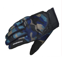 KOMINE GK-194ป้องกันหนังตาข่ายถุงมือ GUREN KOMINE ถุงมือรถจักรยานยนต์