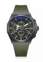 Expedition Expedition Jam Tangan Pria - Green Black - Rubber Strap - 6842 MCRIGGN