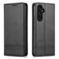 Magnetic Flip Case for Samsung Galaxy A55 5G Case Leather Luxury Wallet Case for Samsung A15 A35 A05S A04S A14 A34 A54 Cover