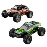RC Car 1:32 Scale Remote Control Truck 20KM/H High-Speed Monster Truck Skid Tires Crawler Toy All Terrain Simulate Real Racing