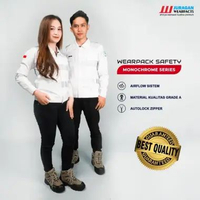 Juragan Wearfacts - Wearpack Atasan Model Monocrome Putih S
