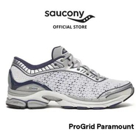 Sepatu Lifestyle Pria dan Wanita SAUCONY Shoes ProGrid Paramount - Silver / Navy 42.5 SILVER/NAVY