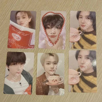 Photocard Selca Pink Christmas NCT Dream Mark Renjun Jisung Chenle