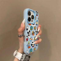เคส Mickey เพื่อน สำหรับ iPhone 17/16/15 Pro และ 15/14 Pro/13/12 Pro/11 รองรับการชาร์จแบบไร้สาย (Mag