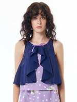 เสื้อผู้หญิง รุ่น PURPLE LARA TOP สีม่วง