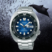 【SEIKO 精工】PROSPEX 愛海洋系列 魟魚 潛水機械腕錶/SK027(4R36-06Z0U/SRPE39J1)