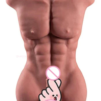 Adult Products Masturbator Penis Female Sex Simulation Doll Male Semi-Solid Silicone Inverted Mold Doll Sex Toys Sex Supplies