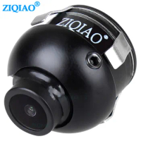 ZIQIAO Front Side Rear View Camera 360 Rotation Parking Guide Line Optional HD Reverse Camera HS070