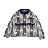 The Don's House AVIXI - Sweater Crewneck Knitwear Bahan Rajut Hitam Pria Wanita Fleece Tebal Premium