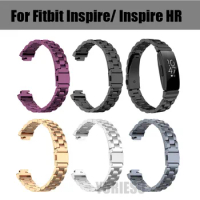 Stainless Steel Metal Wrist Strap for Fitbit Inspire HR Watch Replacement Bands Bracelet for Fitbit Inspire Smart Accessories