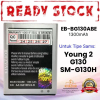 ( ORIGINAL ) Baterai Original Sams EB-BG130ABE Compatible with Galaxy Young2 New / G130 SM-G130H