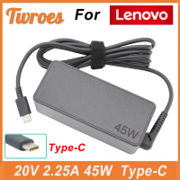 20V 2.25A 45W Type USB C For Lenovo AC Laptop Charger Chromebook c330 00HM666 Series ThinkPad T480 Y