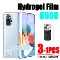 1-3PCS Hydrogel Film For Xiaomi Redmi Note 10S 10 S Pro Max 5G 10Pro Screen Protector For Note 10Pro Note10 Note10S 5 G Cam Lens