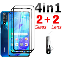 4in1 Screen Protector Protective Glass On For Huawei Nova 5T Nova5 5 T T5 Nova5t YAL-L21 L61 L71 L61D Camera Lens Tempered Film