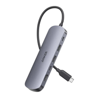 ฮับ 7-in-1 Anker Nano USB-C PD Media Hub 5Gbps PD100W สำหรับแล็ปท็อป - A83D2 (สีเทา)