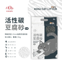 1包 ▏【宏瑋】 活性碳豆腐砂 2.8kg/包