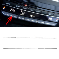 For Mercedes Benz E Class W212 Car Console Air Conditioning Buttons Decoration Trim Interior Accessories E200 E260 E300 E400