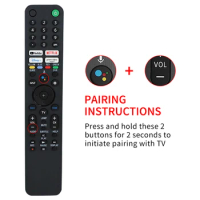 New RMF-TX520U Replace Smart TV Voice Remote Control For Sony KD55X85J XR65A80J KD65X85J XS-75X90CJ KD75X85J KD85X91CJ