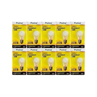 LAMPU PIJAR FILAMENT PS55 60 Watt 1 Karton 100pcs LAMPU KUNING LAMPU PENGHANGAT